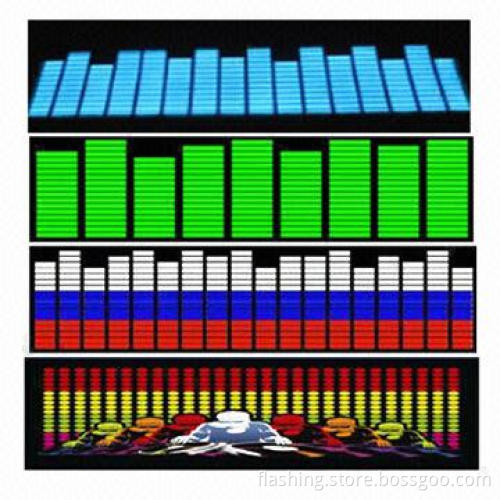 Hot selling neon equalizer car sticker